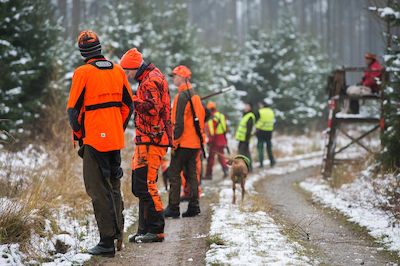 Biosicherheit bei der Jagd einhalten